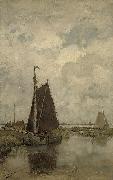 Jacob Maris, Gray day with ships